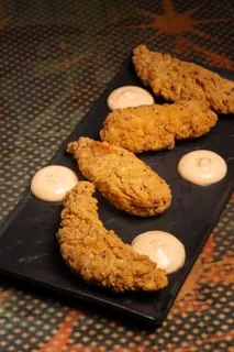 Chicken tender croccanti con salsa