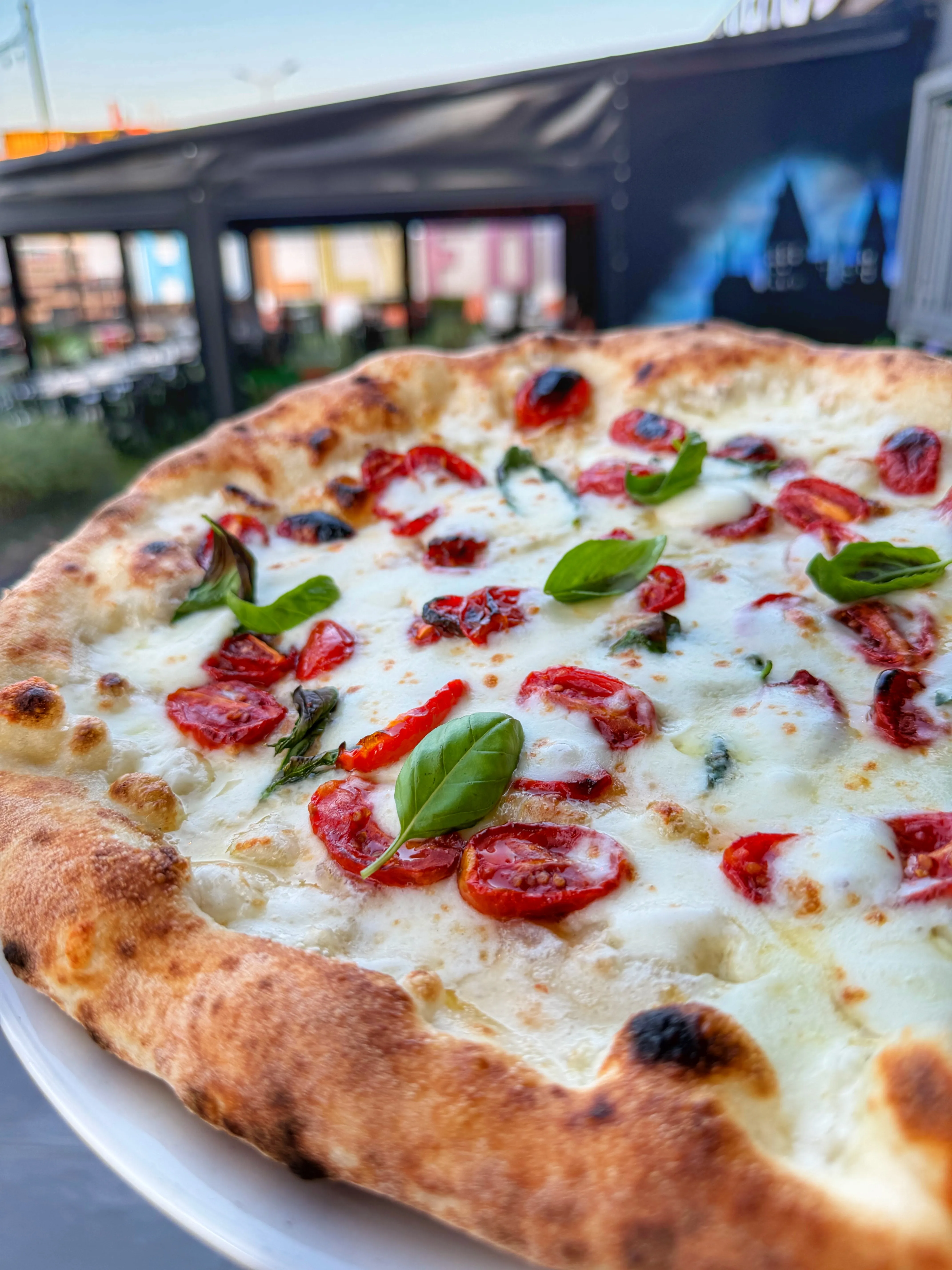 Una pizza gourmet di Hollyfood